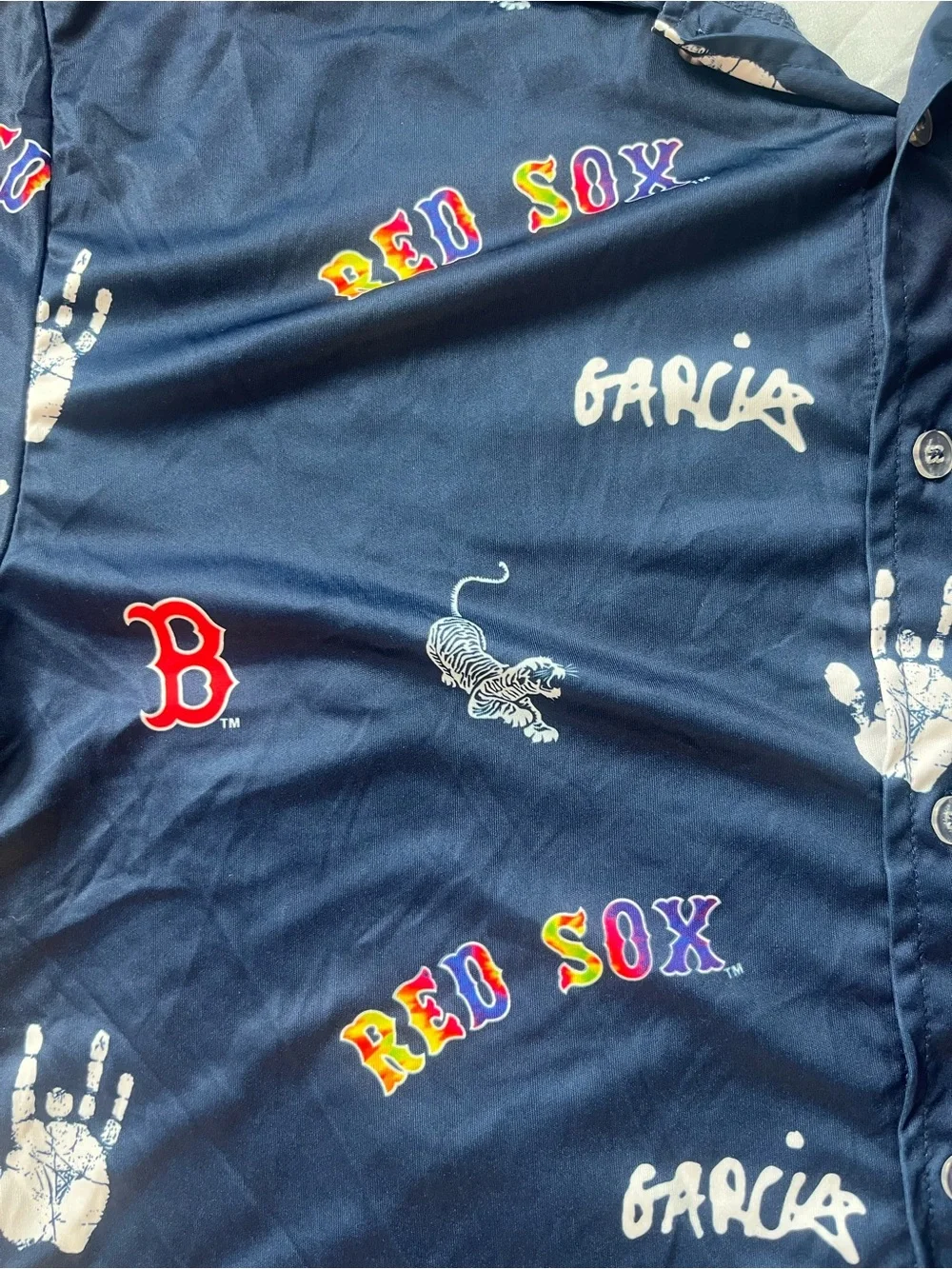 MLB Boston Red Sox Jerry Garcia Shirt